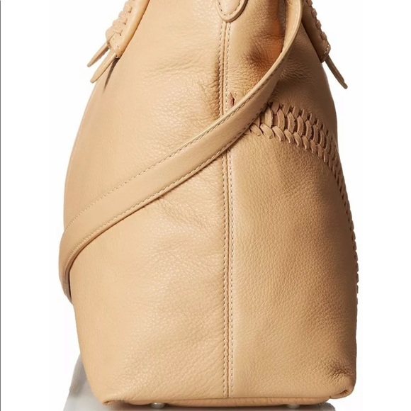 Lauren Ralph Lauren Indian Cove tan leather tote - Picture 3 of 14